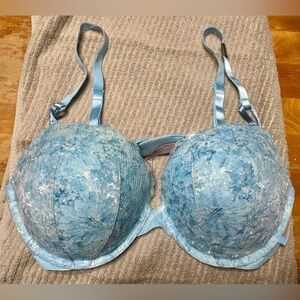 Victoria's Secret Blue Lace Bra